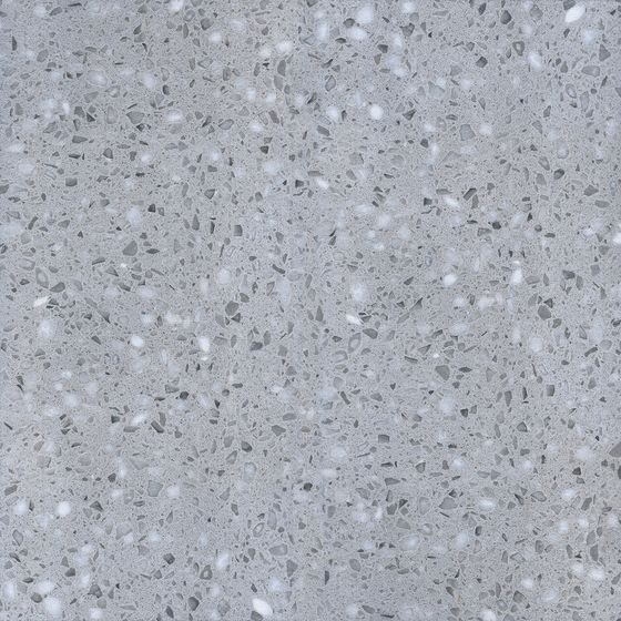 Quartz Stone 3D Model in Gray