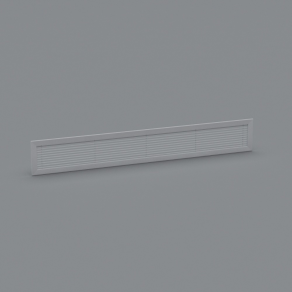 Low Poly Style Vent 3D Model
