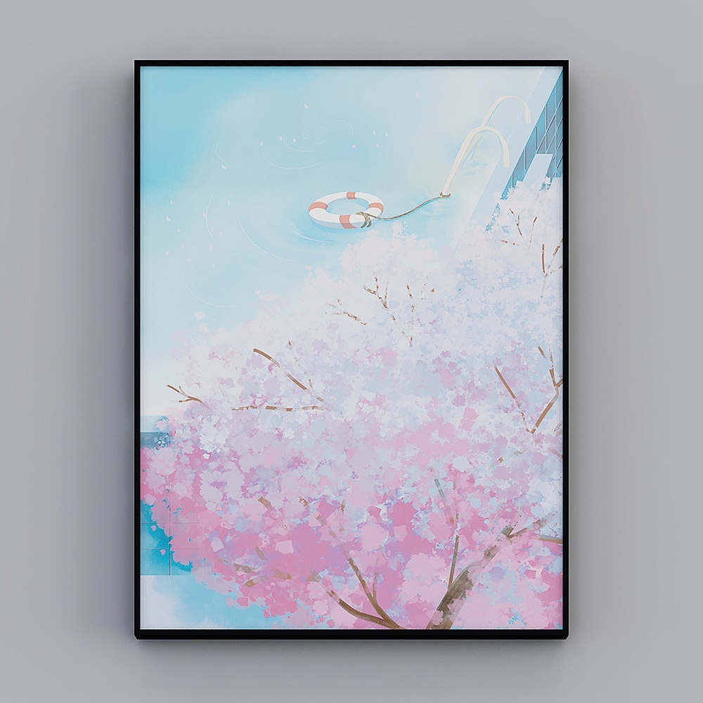 Glorious Fine Paintings - Modern Simplicity - L-11772 - Decorative Paintings