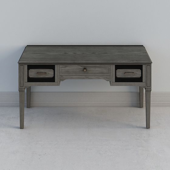 Urban Study Desk 3D model for Creative Projects