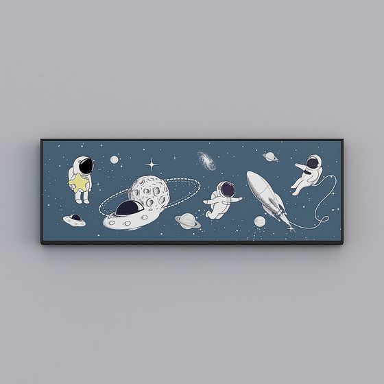 Galactic Adventure 3D model for Creative Projects