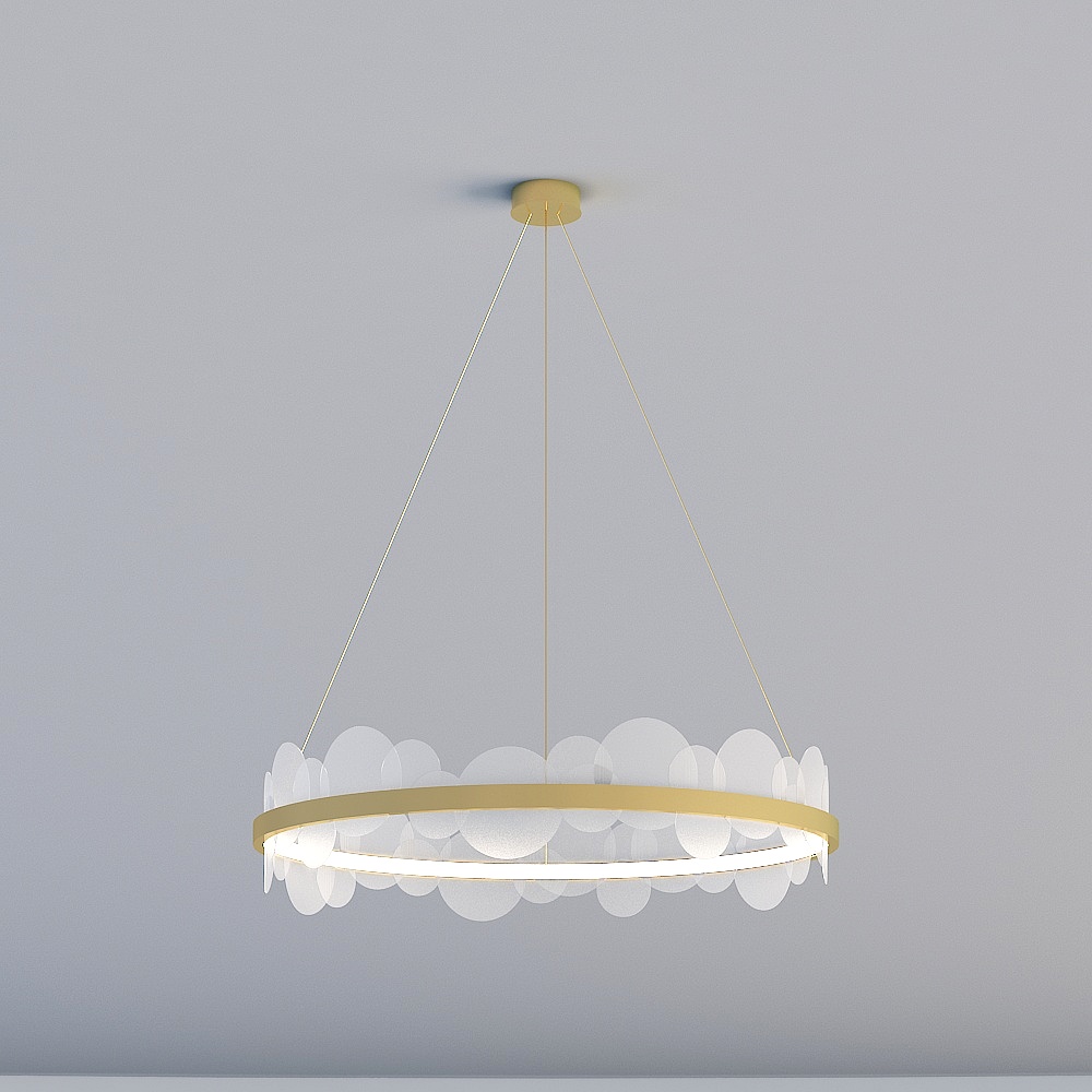 Master bedroom - chandelier