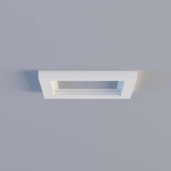 Minimalist Ceiling Embedded Light Fixture 3D model