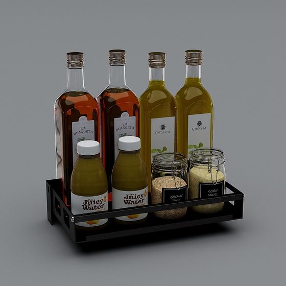 Kitchen Accessories Collection 3D model