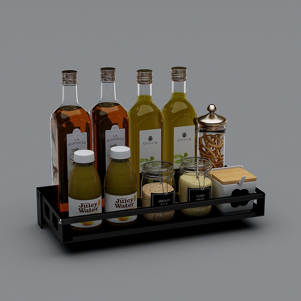 Seasoning Containers Shelf