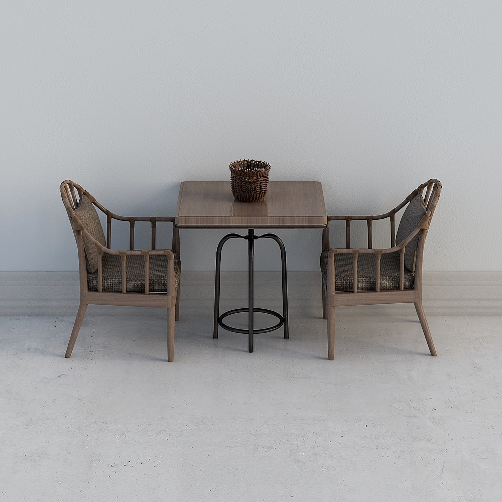 Outdoor scene dining chair 1