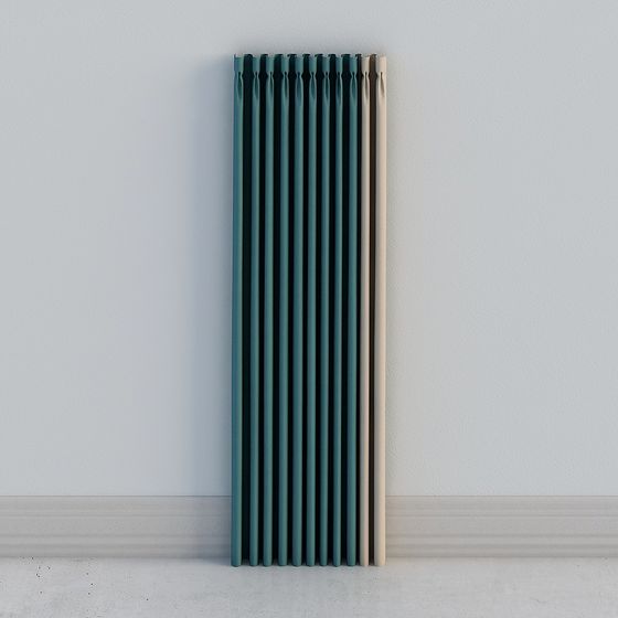 Sleek Low-Polygon Radiator 3D model
