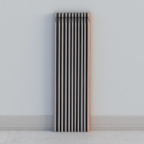 Urban Radiator Low Poly Model 3D model