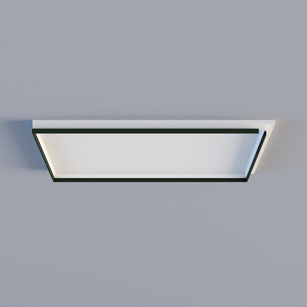Minimalist Ceiling Light Fixture 3D model