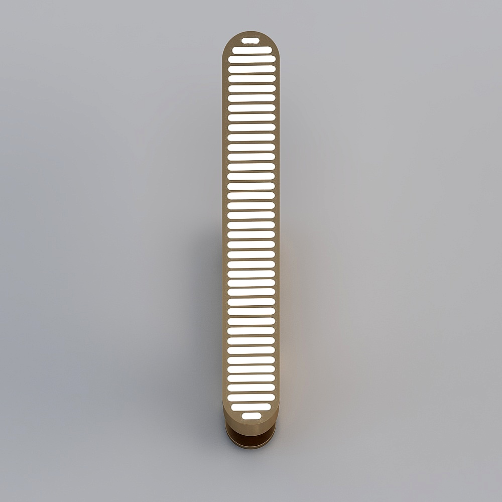 Postmodern Luxury Full Copper Wall Light