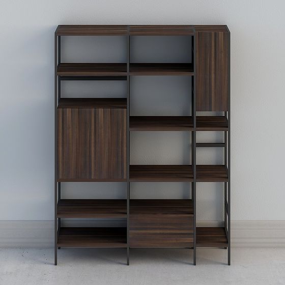 Urban Shelf 3D Model for Modern Interiors