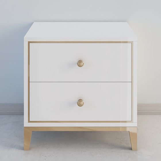 Luxe Nightstand 3D model