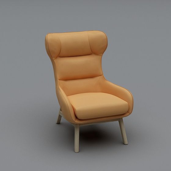 Cozy Lounge Chair 3D model