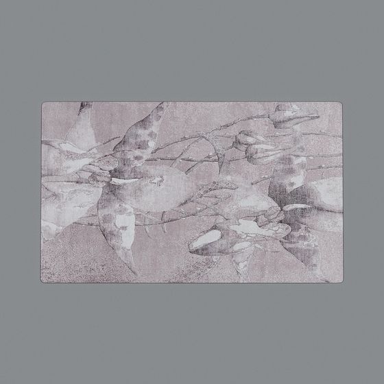 Morning Mist Forest Mat 3D model