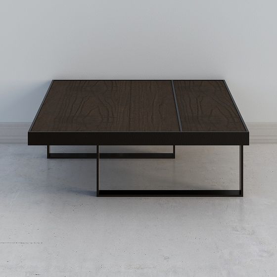 Urban Wooden Coffee Table 3D model