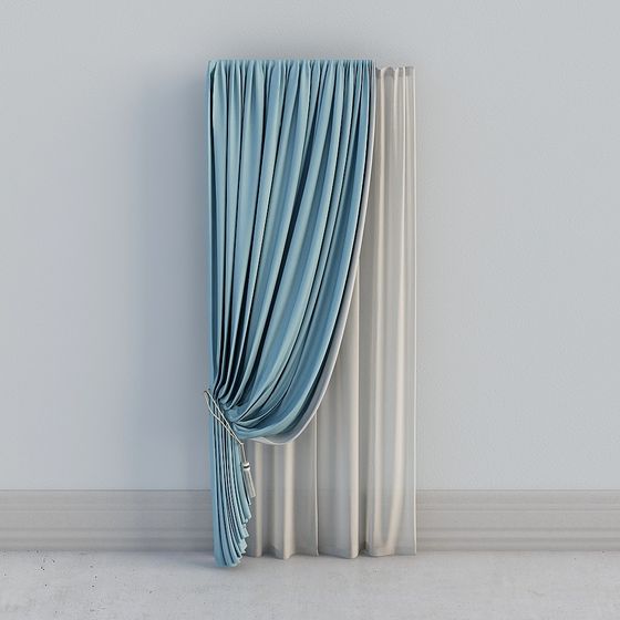 Ethereal Curtain 3D model