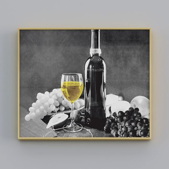 Low Poly Wine Cellar 3D model