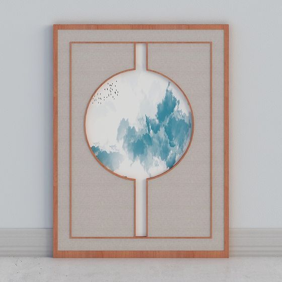 Abstract Tree Art Low-Poly 3D model