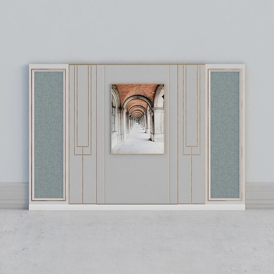 Urban Corridor 3D Model Design