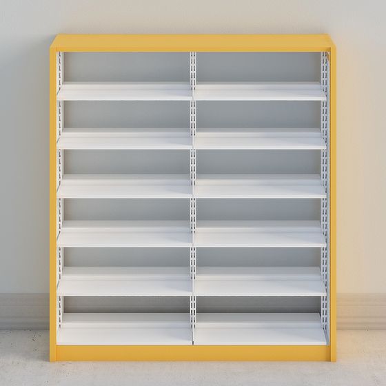 Modern Minimalist Bookshelf 3D model