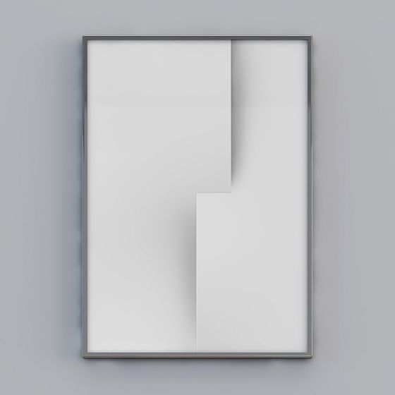 Sleek Sliding Door 3D model for Modern Interiors