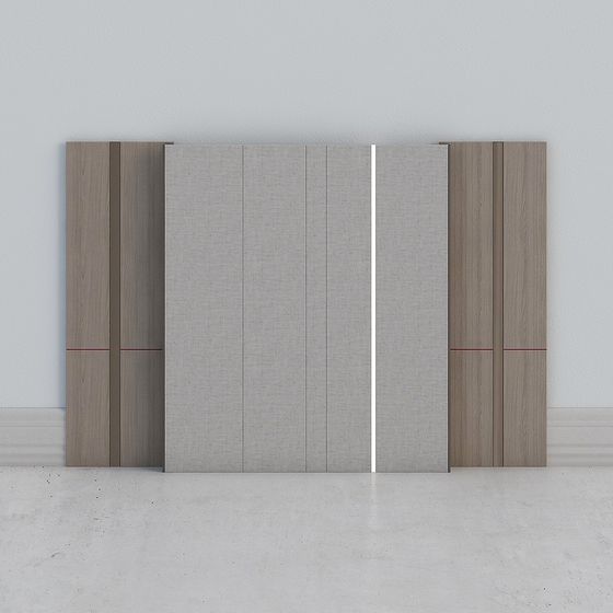 Divine Door Low-Poly 3D Model