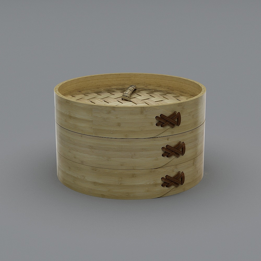 Bamboo food steamer
