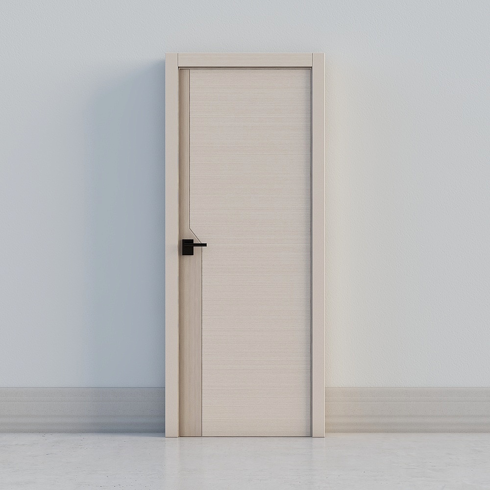 modern beige door