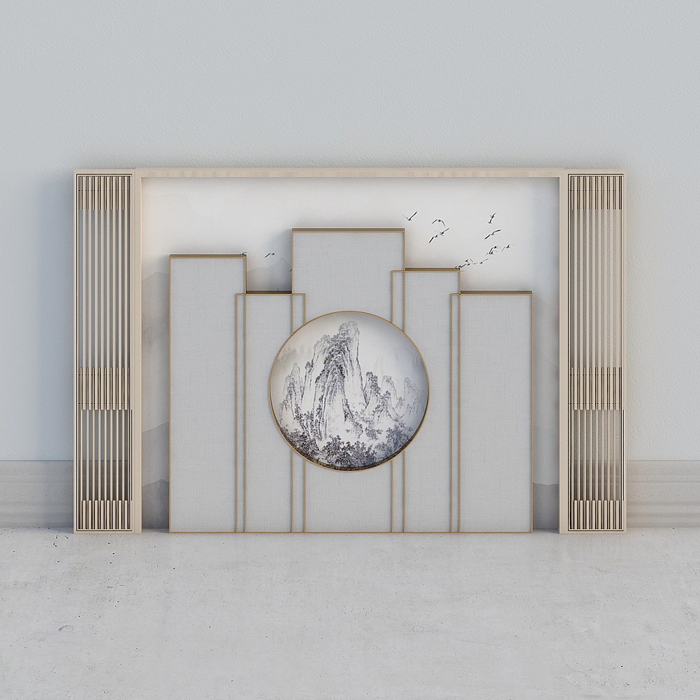 Стена фона спальни