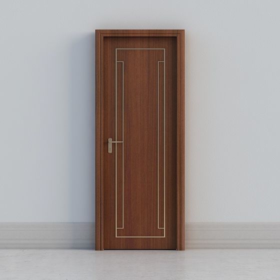 Artisan Door 3D model - Modern Elegance