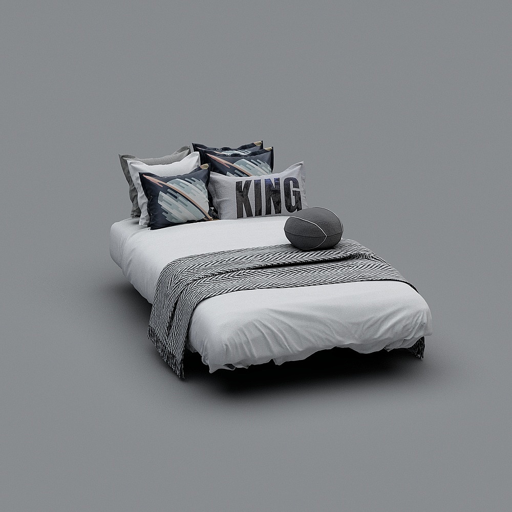 bedding set BED SHEETS with Mattress and pillow, quilt blanket cover plain