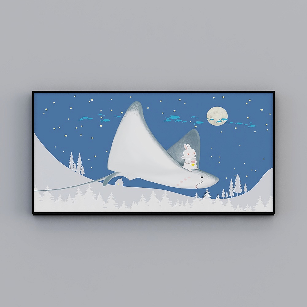 Sevio - Modern Minimalist - L-22568 - Decorative Painting