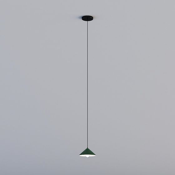 Minimalist Pendant Light 3D model
