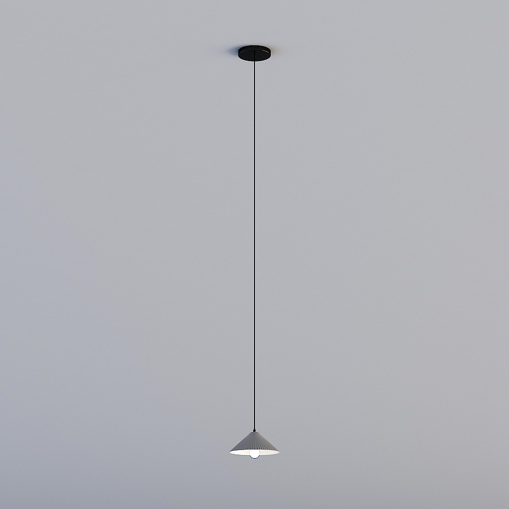 3D lights are all XLG- Nordic Modern Guest Restaurant Bedroom Single Head Chandelier-N621-Small-Grey