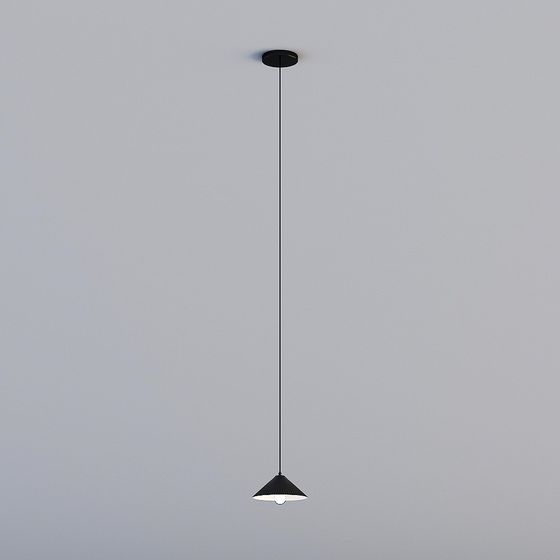 Minimalist Pendant Light 3D model