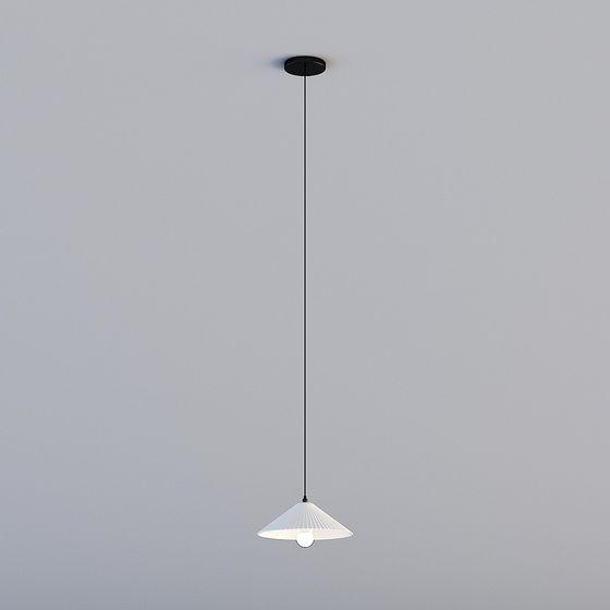 Modern Minimalist Chandelier 3D model