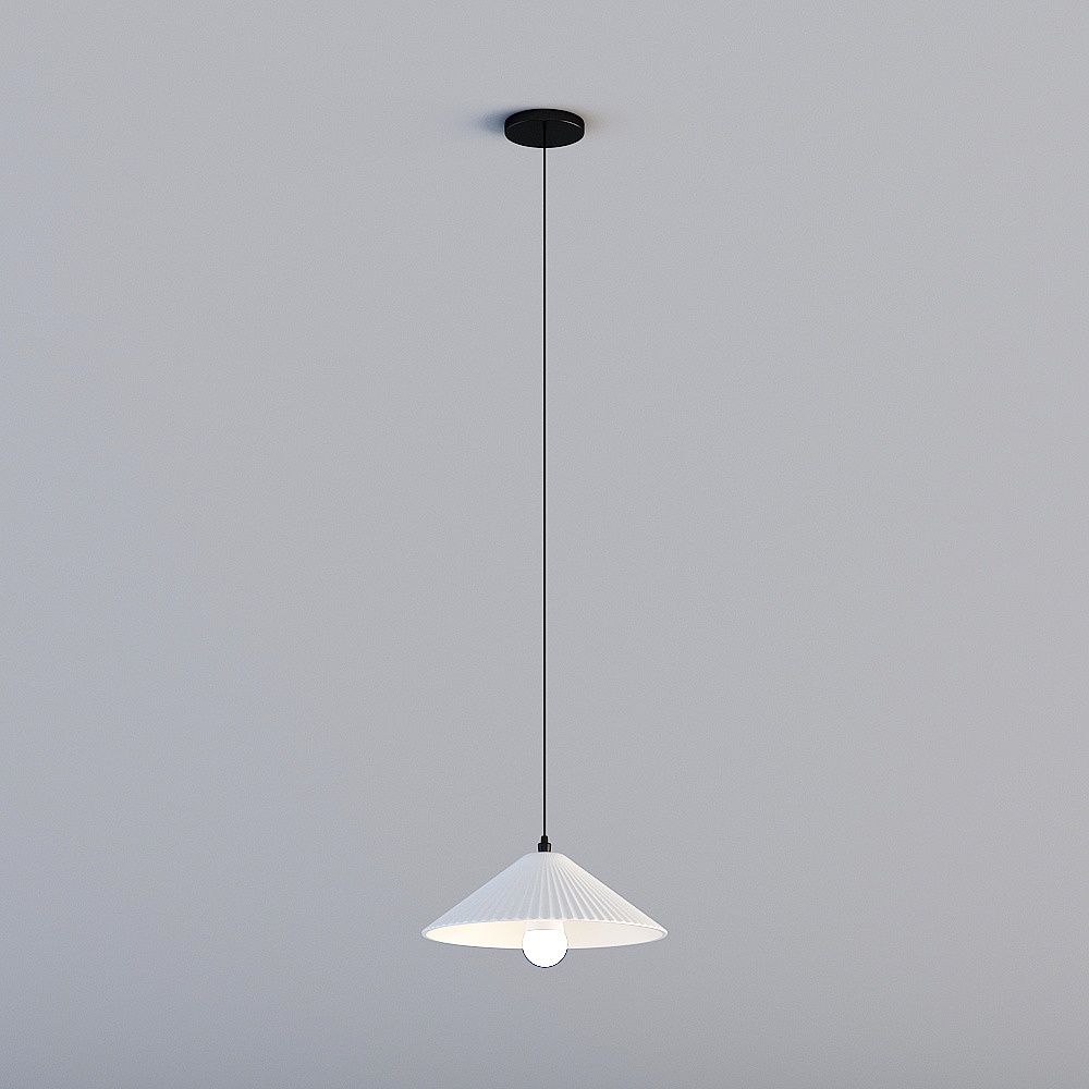 3D lights are all XLG- Nordic Modern Guest Restaurant Bedroom Single Head Chandelier-N621-Large-White