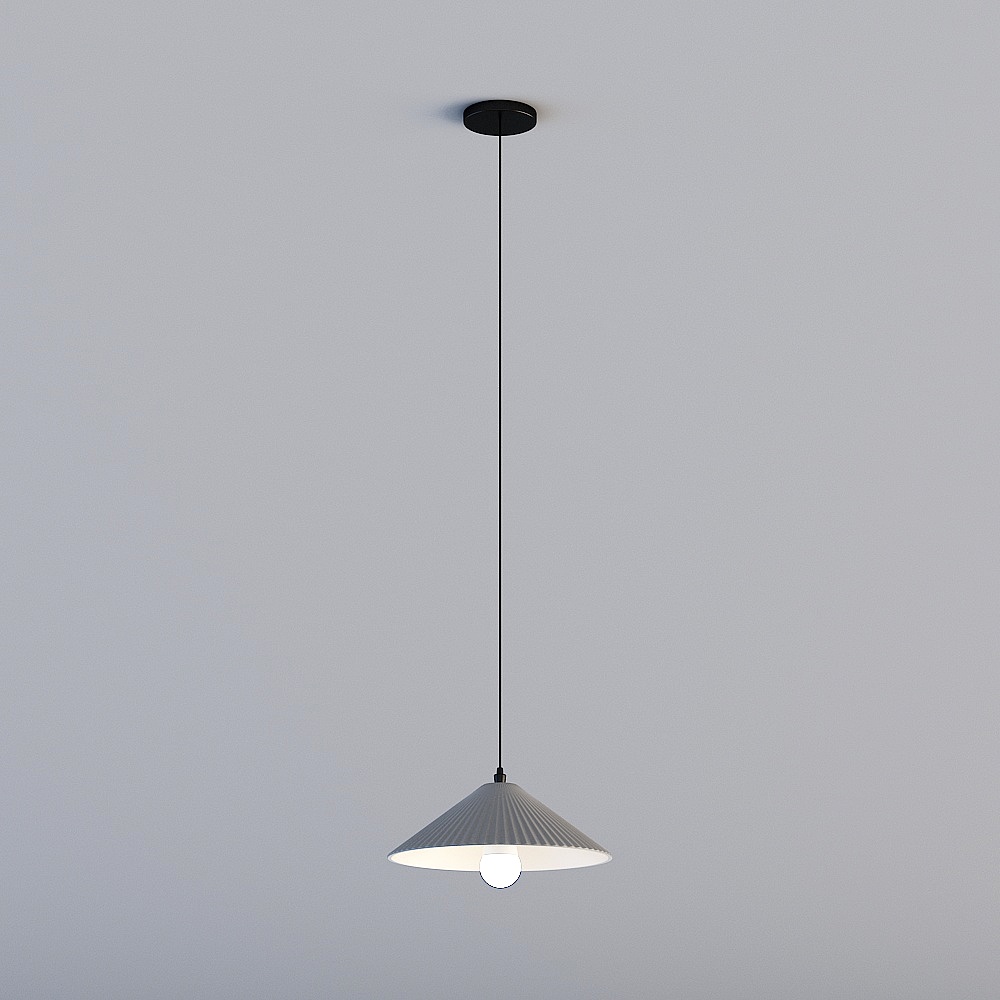3D lights are all XLG- Nordic Modern Guest Restaurant Bedroom Single Head Chandelier-N621-Large-Grey