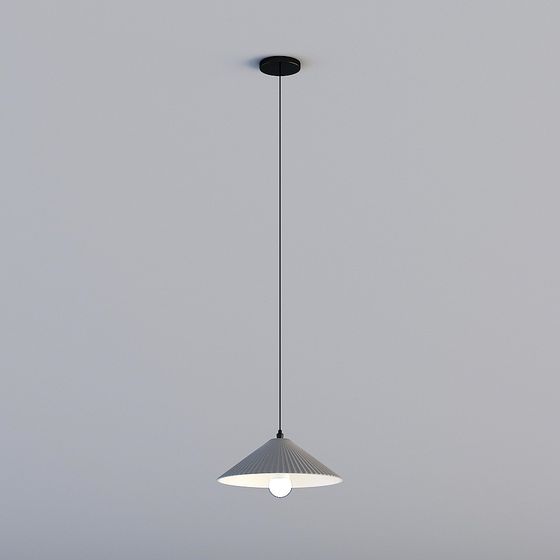 Unique Low-Poly Pendant Light 3D model