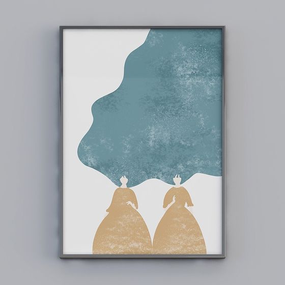 Double Shadows Dancing 3D model