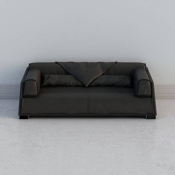 Divano in pelle moderno siciliano italiano grigio chiaro lusso per il soggiorno familiare piccolo stile industriale