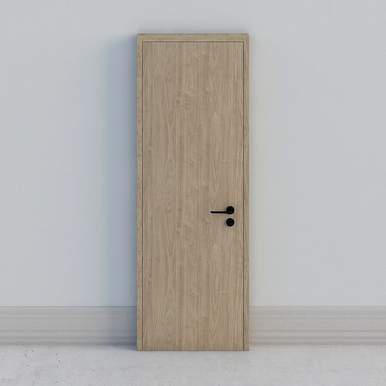 Modern Minimalist 3D Door Model