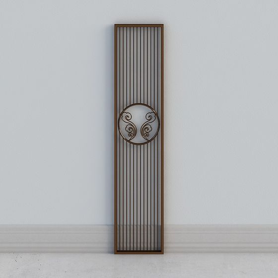 Elegant Screen 3D model for Contemporary Spaces