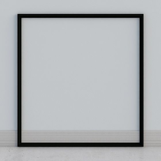 Elegant Minimalist Picture Frame 3D model
