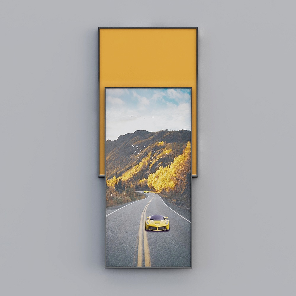 Glorious Fine Paintings - L- Minimalist Modern - 15025-1985 - Abstract Pattern Decorative Paintings