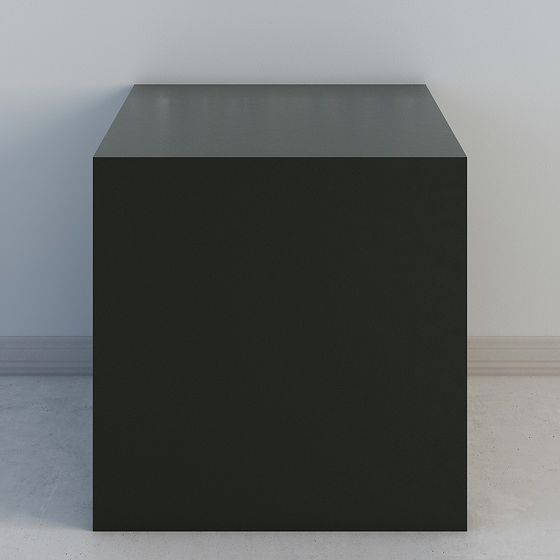 Minimalist Cube 3D model for Creative Projects