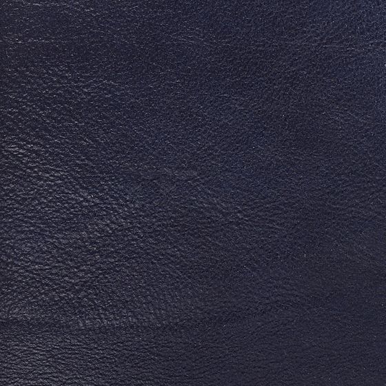 SD Blue Leather Panel in Black