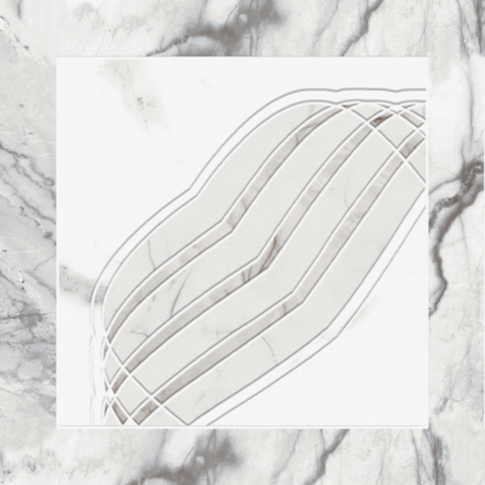 JINOU CERAMIC living room corridor aisle waist line skirting line ceramic tile