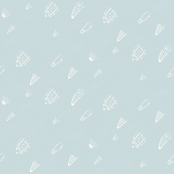 Blue Grammy Wall Covering