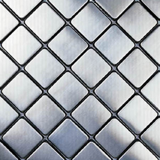 Gray Mosaic Wall Tile 3D Model for Stylish Interiors